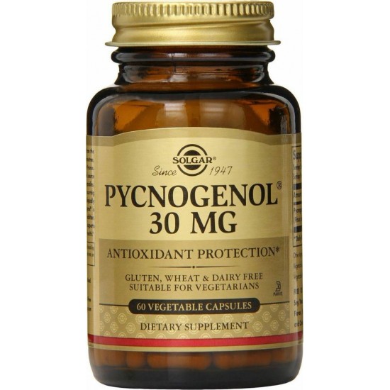 Solgar Pycnogenol Antioxidant Protection 30mg 60 φυτικές κάψουλες Solgar Pycnogenol Antioxidant Protection 30mg 60 φυτικές κάψουλες
