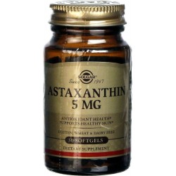 SOLGAR ASTAXANTHIN 5MG 30 SOFTGELS 