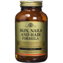 SOLGAR SKIN NAILS AND HAIR 120TABS