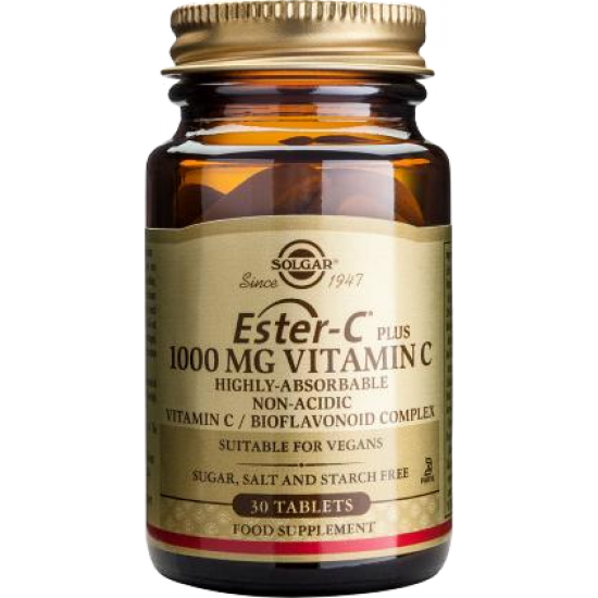 Solgar - Ester-C® - 1000 MG - 30 tabs Solgar - Ester-C® - 1000 MG - 30 tabs