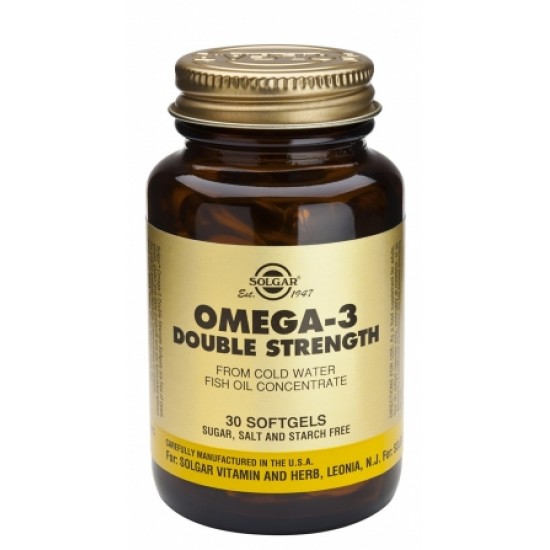 Solgar - Omega-3 Double Strength - 30 softgels