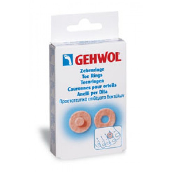 GEHWOL Toe Ring Round - Στρογγυλοί προστατευτικοί δακτύλιοι, 9 τεμάχια