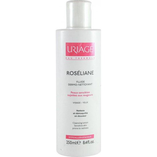 URIAGE Roseliane Dermo-Cleansing Fluid γαλάκτωμα καθαρισμού για ευαίσθητες επιδερμίδες 250ml URIAGE Roseliane Dermo-Cleansing Fluid γαλάκτωμα καθαρισμού για ευαίσθητες επιδερμίδες 250ml