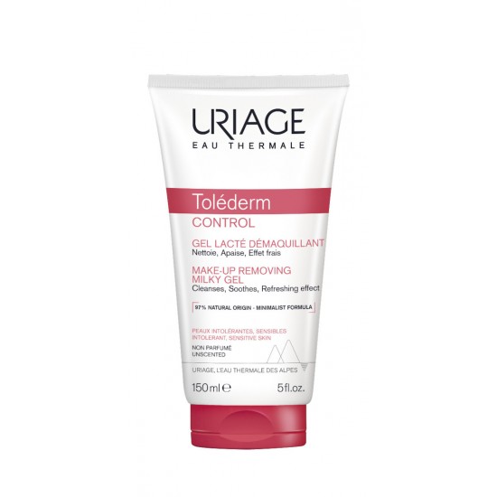 Uriage Gel Ντεμακιγιάζ Tolederm Control 150ml