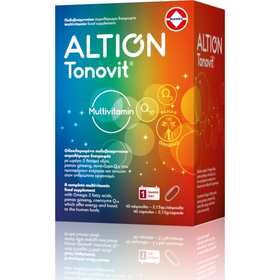VIAN - Altion Tonovit Multivitamin 40 κάψουλες VIAN - Altion Tonovit Multivitamin 40 κάψουλες