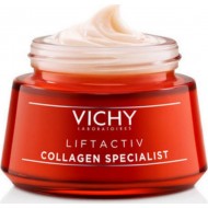 VICHY LIFTACTIV Collagen Specialist Αντιγηραντική Κρέμα Προσώπου με Βελούδινη Υφή για Αίσθηση Άμεσης Ανόρθωσης και Άνεσης 50ml