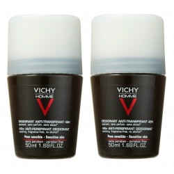 VICHY SET: HOMME Αποσμητικο 1+1 δώρο! (με έκπτωση -50% στο δεύτερο προϊόν) Homme Deodorant 48h Προστασία Απο Την Εφίδρωση 2x50ml