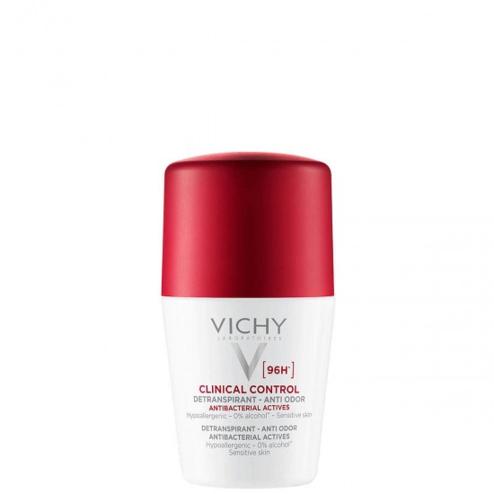 Vichy Clinical Control 96h Protection Αποσμητικό με αντιιδρωτική δράση Roll-On 50ml