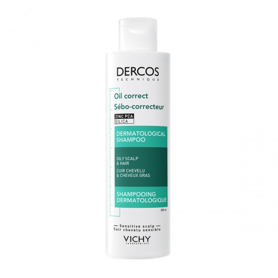 Vichy Dercos Oil Control Σαμπουάν κατά της Πιτυρίδας για Λιπαρά Μαλλιά 200ml