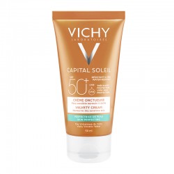 Vichy Capital Soleil Velvety Cream Αδιάβροχη Αντηλιακή Κρέμα Προσώπου SPF50 50ml