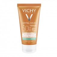 Vichy Capital Soleil Anti-Dark Spot Tinted 3-in-1 Αδιάβροχη Αντηλιακή Κρέμα Προσώπου SPF50 με Χρώμα 50ml