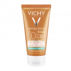 Vichy Capital Soleil Anti-Dark Spot Tinted 3-in-1 Αδιάβροχη Αντηλιακή Κρέμα Προσώπου SPF50 με Χρώμα 50ml