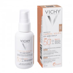 VICHY CAPITAL SOL.UV-AGE DAILY FLUID ΜΕ ΧΡΩΜΑ 