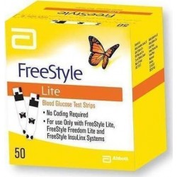 Abbott FreeStyle Lite Glucose Strips 50pcs