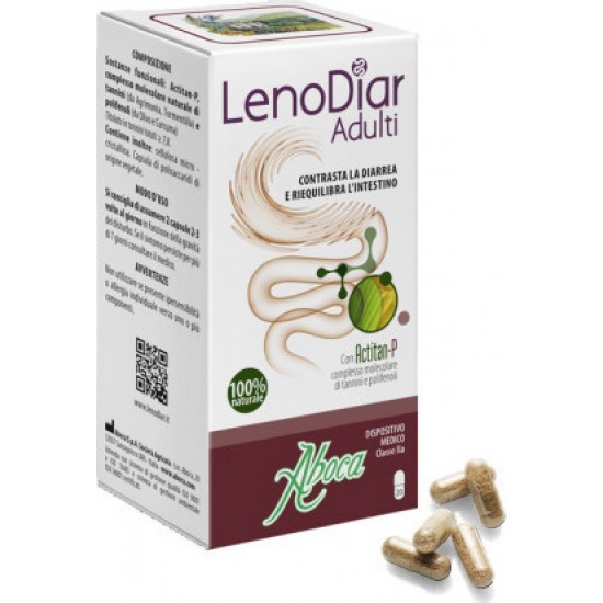 Aboca - LenoDiar Adult για την αντιμετώπιση της Οξείας Διάρροιας 20 κάψουλες Aboca - LenoDiar Adult για την αντιμετώπιση της Οξείας Διάρροιας 20 κάψουλες