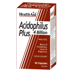 HEALTH AID - Acidophilus Plus, 60Caps