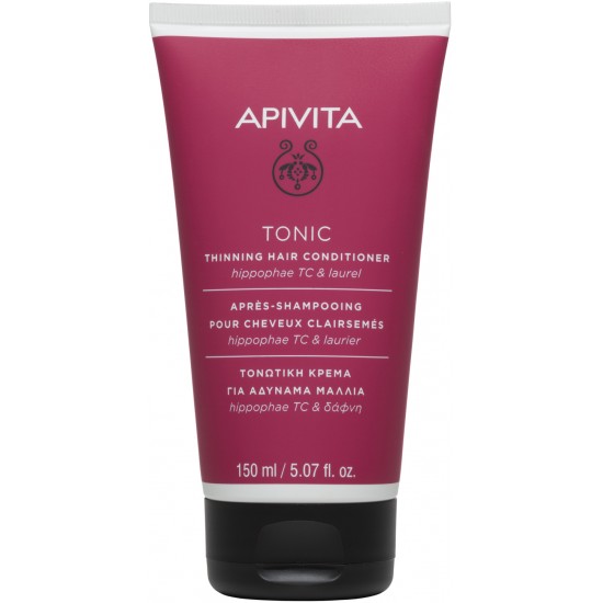 Apivita Τονωτική Κρέμα για Αδύναμα Μαλλιά Hippophae TC & Δάφνη 150ml