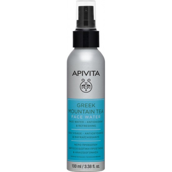 APIVITA - Face Water Antioxidant & Refreshing Greek Mountain Tea, 100ml APIVITA - Face Water Antioxidant & Refreshing Greek Mountain Tea, 100ml
