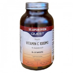 Quest - Vitamin C 1000mg Timed Release 60tabs + 30tabs ΔΩΡΟ!