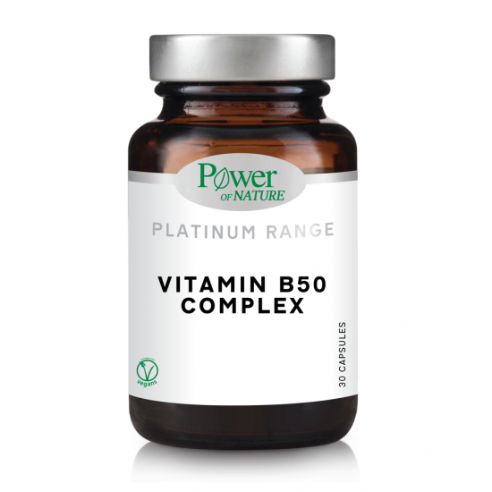 POWER HEALTH - Classics Platinum Range - Vitamin B50 Complex, 30 caps POWER HEALTH - Classics Platinum Range - Vitamin B50 Complex, 30 caps