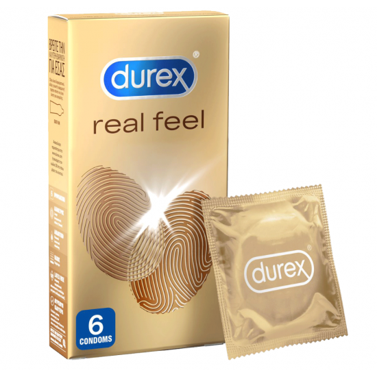 Durex - Real Feel 6τμχ. Προφυλακτικά Durex - Real Feel 6τμχ. Προφυλακτικά