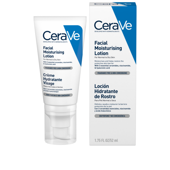 CeraVe Facial Moisturising Lotion Ενυδατική Κρέμα Προσώπου 52ml