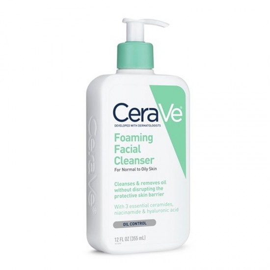 CeraVe Foaming Cleanser gel moussant 473ml CeraVe Foaming Cleanser gel moussant 473ml
