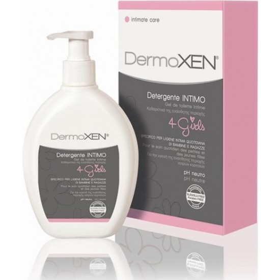 DERMOXEN 4Girls Detergente Gel de Toilette Intimo (ηλικίες 4-12 ετών) 200ml DERMOXEN 4Girls Detergente Gel de Toilette Intimo (ηλικίες 4-12 ετών) 200ml