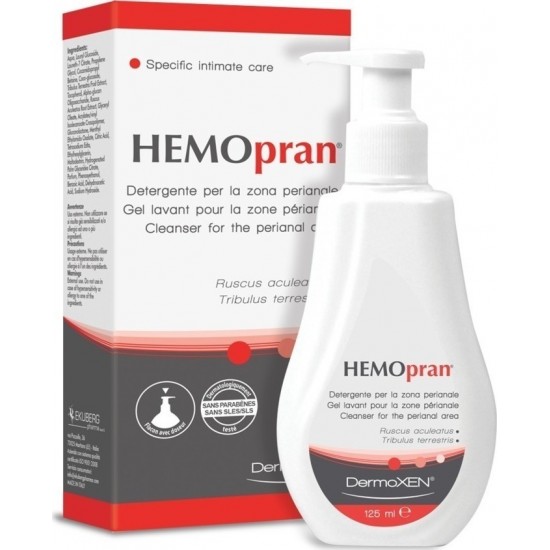 Hemopran Perianal Cleanser Ειδικό καθαριστικό για την περιοχή του πρωκτού 125ml