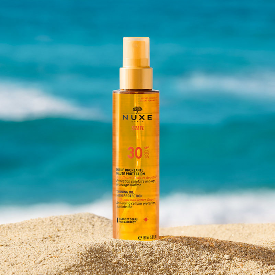 NUXE - Sun Huile Bronzante Visage et Corps SPF30, 150ml NUXE - Sun Huile Bronzante Visage et Corps SPF30, 150ml