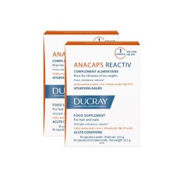 DUCRAY SET Anacaps Reactiv 2x30 caps 