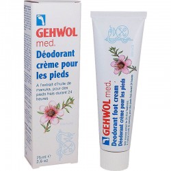 Gehwol Med Deodorant Foot Cream - Αποσμητική Κρέμα Ποδιών, 75ml
