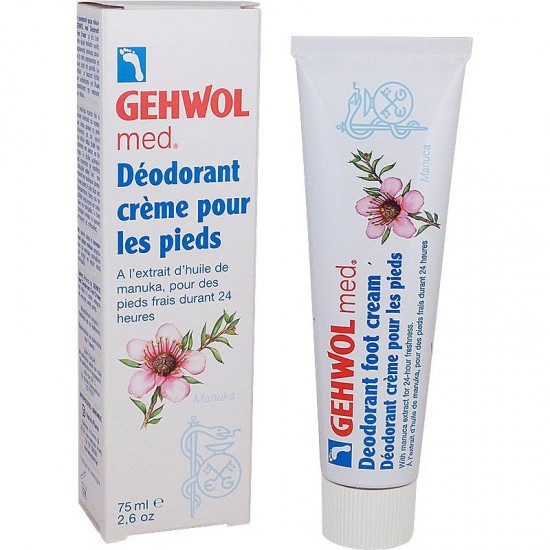Gehwol Med Deodorant Foot Cream - Αποσμητική Κρέμα Ποδιών, 75ml