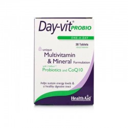 HEALTH AID - Day-Vit Probio (Pro Mega) Vitamins + Probiotics 30 tabs