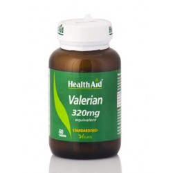 HEALTH AID - Valerian Extract 265mg, 60 Tablets