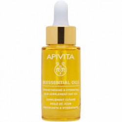 Apivita Beessential Oils Day Face Oil, Skin Strengthening & Hydrating Supplement, 15ml
