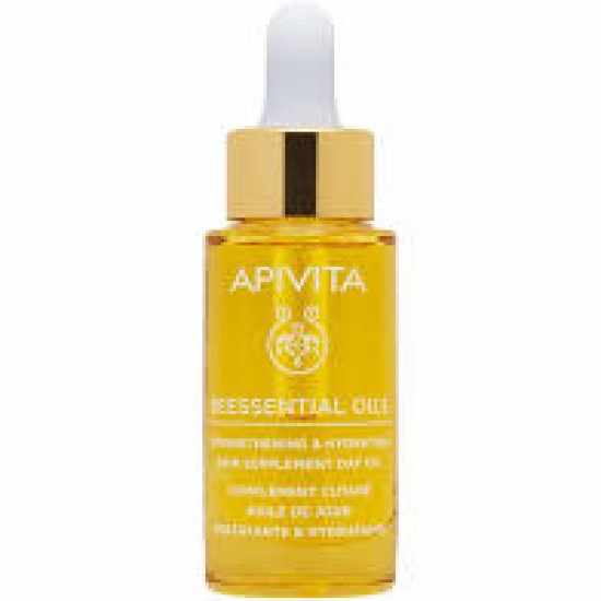 Apivita Beessential Oils Έλαιο Προσώπου Ημέρας, Συμπλήρωμα Ενδυνάμωσης & Ενυδάτωσης της Επιδερμίδας, 15ml Apivita Beessential Oils Έλαιο Προσώπου Ημέρας, Συμπλήρωμα Ενδυνάμωσης & Ενυδάτωσης της Επιδερμίδας, 15ml