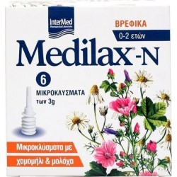 INTERMED Medilax-N Baby microbeads with chamomile & mallow 6x3g