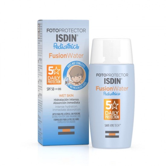 Isdin Fotoprotector Pediatrics Fusion Water Spf50 Wet Skin 50ml