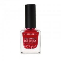 KORRES - NAILS GEL Effect Nail Color 11ml - 51 Rosy Red