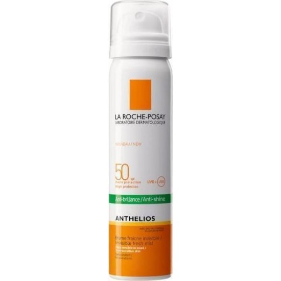 LA ROCHE POSAY - ANTHELIOS Anti Brillance Ultra Mist SPF50 Αόρατο Αντηλιακό Mist Προσώπου με Ματ αποτέλεσμα 75ml LA ROCHE POSAY - ANTHELIOS Anti Brillance Ultra Mist SPF50 Αόρατο Αντηλιακό Mist Προσώπου με Ματ αποτέλεσμα 75ml