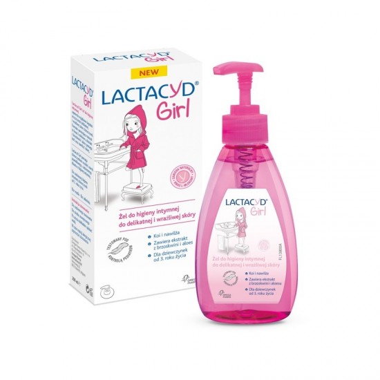 OMEGA PHARMA - Lactacyd Girl Ultra Mild Intimate Cleansing Gel 200ml OMEGA PHARMA - Lactacyd Girl Ultra Mild Intimate Cleansing Gel 200ml