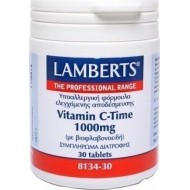 Lamberts - Vitamin C -Time 1000mg 30 ταμπλέτες