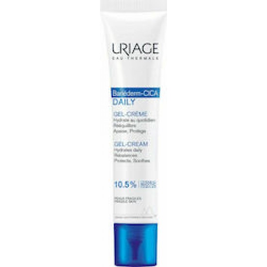 Uriage Bariederm Cica Daily Gel Cream Κρέμα Προσώπου Ενυδάτωσης & Προστασίας της Επιδερμίδας, 40ml
