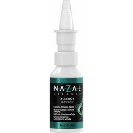 Frezyderm Nazal Cleaner Allergy για Ανακούφιση από Αλλεργική Ρινίτιδα Υπέρτονο αλατούχο διάλυμα 0,9% NaCl, 30ml