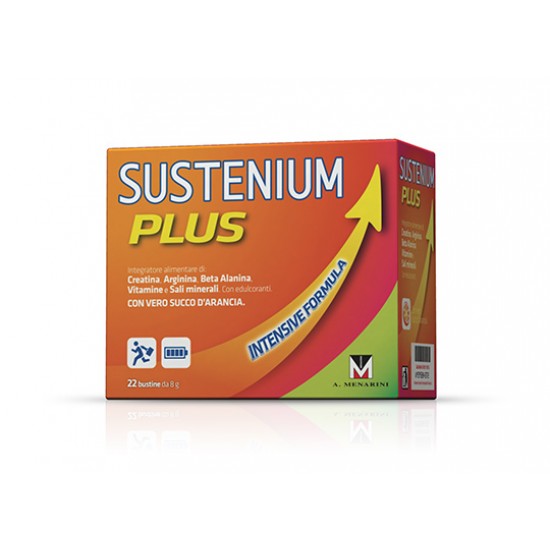 MENARINI Sustenium Plus 22 φακελάκια με γεύση Πορτοκάλι