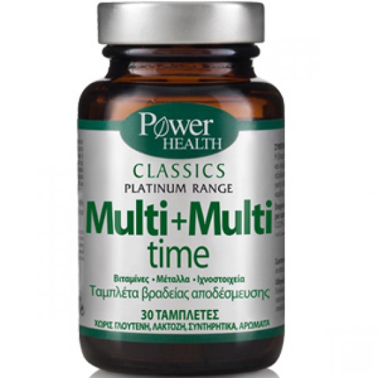 POWER HEALTH - Classics Platinum Range - Multi + Multi time 30 tabs POWER HEALTH - Classics Platinum Range - Multi + Multi time 30 tabs