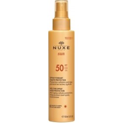 NUXE - Sun Milky Spray for Face & Body SPF50 Αντηλιακό γαλάκτωμα spray ελαφριάς υφής 150ml