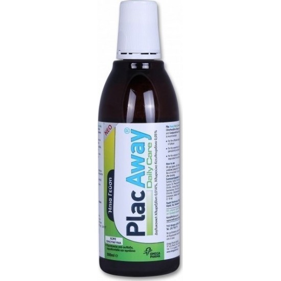 OMEGA PHARMA - Plac Away Daily Care Mild Στοματικό Διάλυμα 500ml