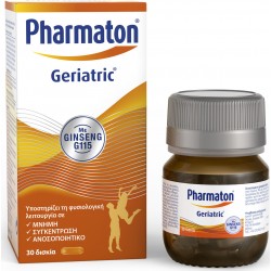 Pharmaton Geriatric Δισκία Πολυβιταμίνη με Ginseng G115 30 δισκία